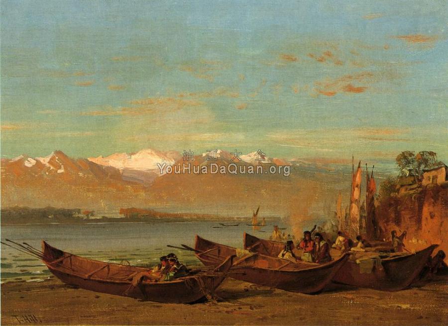 The Salmon Festival Columbia River - 托马斯·希尔